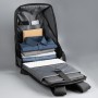 Rucsac notebook Serioux, SMART TRAVEL ST9590, dimensiuni 31 x 16 x 46 cm, rezistent la apa, compartimente multiple, compartiment
